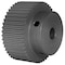 B&B Manufacturing 48-3P15-6A4, Timing Pulley, Aluminum, Clear Anodized,  48-3P15-6A4 - alternate 1